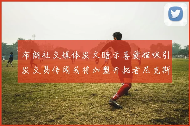 布朗社交媒体发文暗示喜爱猫咪引发交易传闻或将加盟开拓者尼克斯雷霆湖人